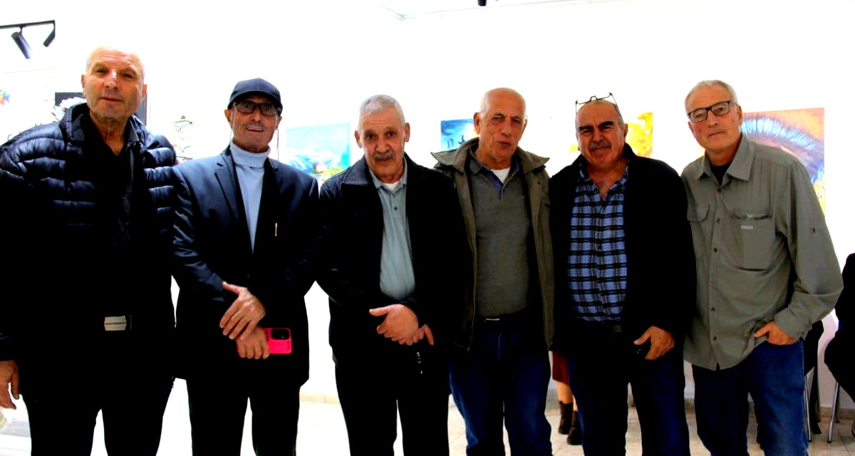 جاليري زركشي سخنين يحتضن معرض"ملتقى الفن ورحلة ابداع"للفنان د.عماد مصاروة والفنانة ختام عباس