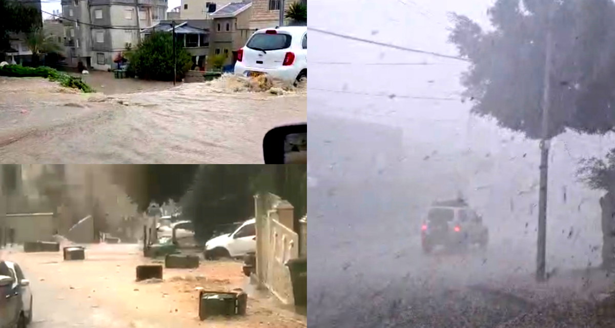 توثيق بالفيديو| أمطار الخير تكشف سوء البنى التّحتية في البلدات العربية... فيضانات وسيول جارفة تشلّ حركة المواصلات