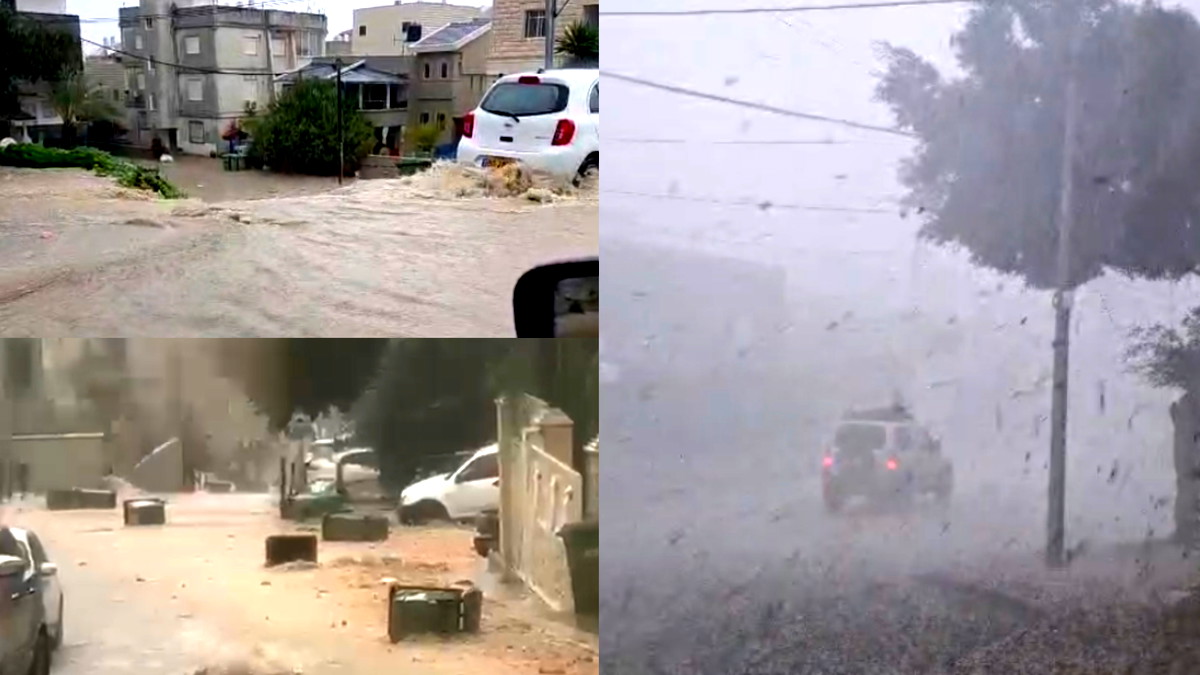 توثيق بالفيديو| أمطار الخير تكشف سوء البنى التّحتية في البلدات العربية... فيضانات وسيول جارفة تشلّ حركة المواصلات