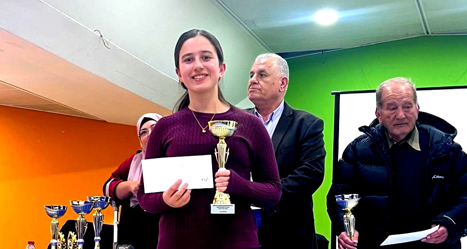 ندى محمد خلف تحرز المركز الثالث في بطولة العرب المفتوحة وتتأهل لبطولة البلاد