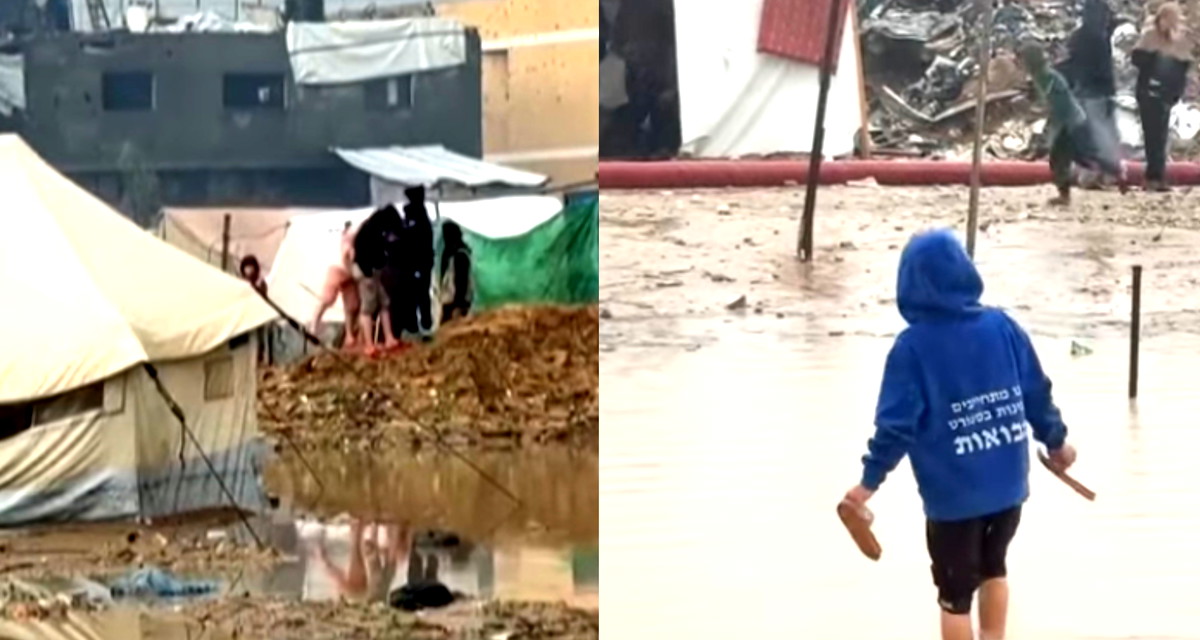 المنخفض الجوي يُفاقم قسوة الظّروف الإنسانيّة في قطاع غزّة... غياب تام لمقومات الحياة الأساسية!