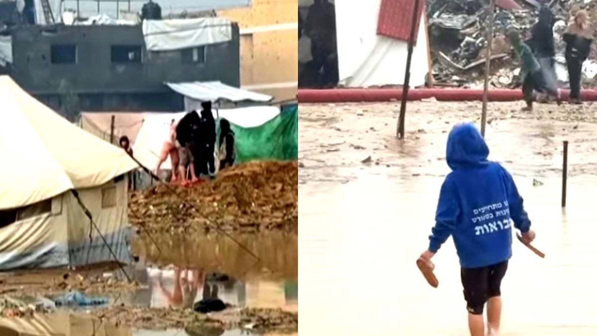 المنخفض الجوي يُفاقم قسوة الظّروف الإنسانيّة في قطاع غزّة... غياب تام لمقومات الحياة الأساسية!