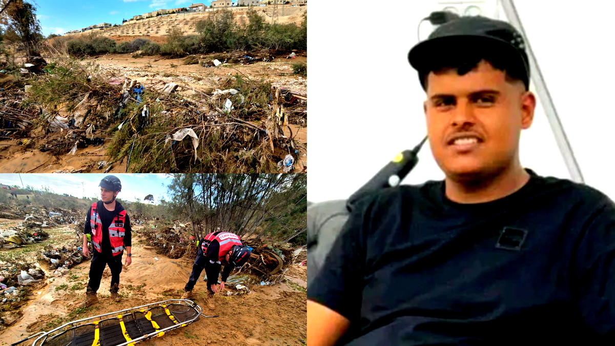 العثور على جثمان الشّاب تامر الزغارنة الذي جرفته سيول الأمطار أمس الاثنين في منطقة النقب