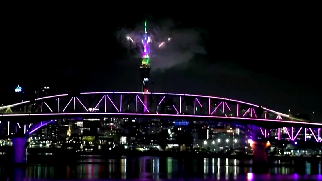 نيوزيلندا أولى الدول المرحبة بالعام الجديد 2026  بإطلاق الألعاب النارية