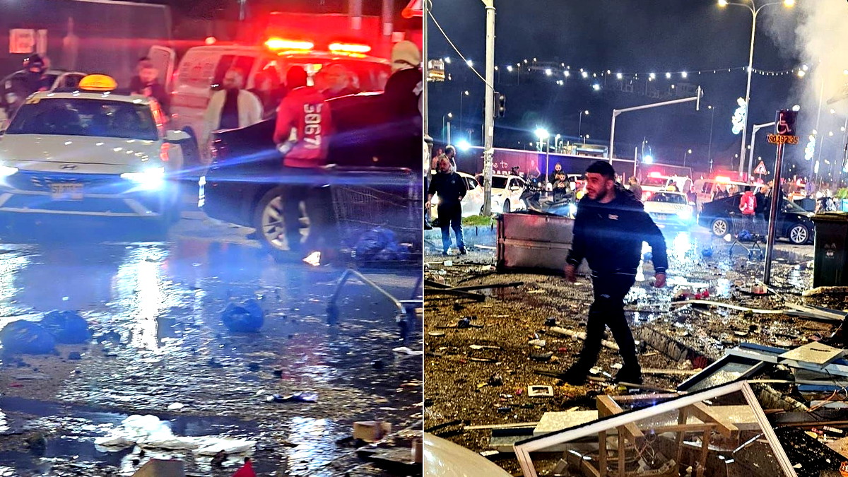 الناصرة: 12 إصابة بين خطيرة ومتوسطة إثر إلقاء عبوة ناسفة وحريق في منطقة البيج