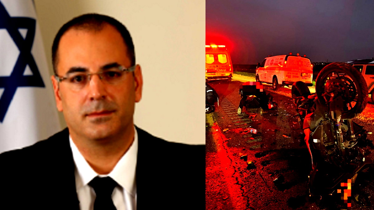 مصرع رئيس المحكمة المركزية في بئر السبع بيني ساچي في حادث الطرق على شارع 6