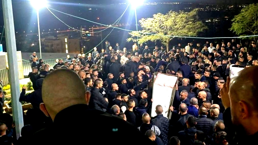 طرعان تودع الأب أدهم نصار وابنه نظيم بعد مقتلهما باطلاق نار في الناصرة