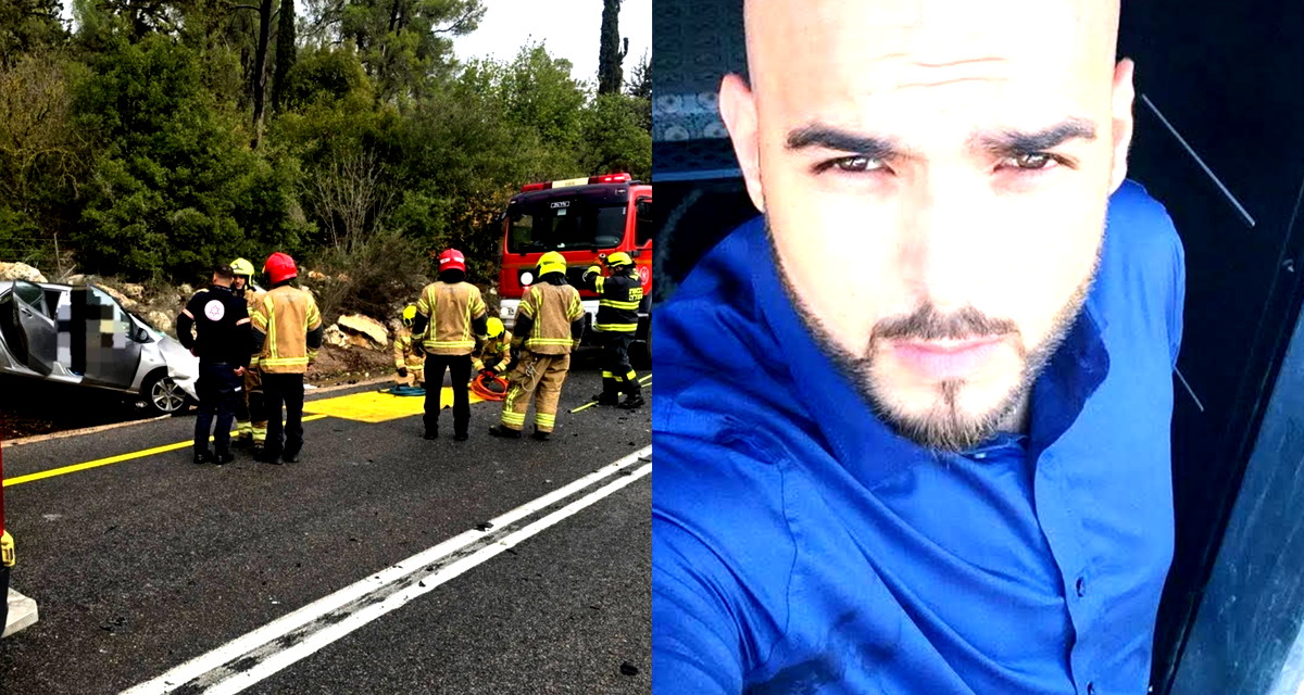 مصرع الشاب كنان جمال حمدان (34 عامًا) من يانوح إثر حادث طرق مروع قرب صفد