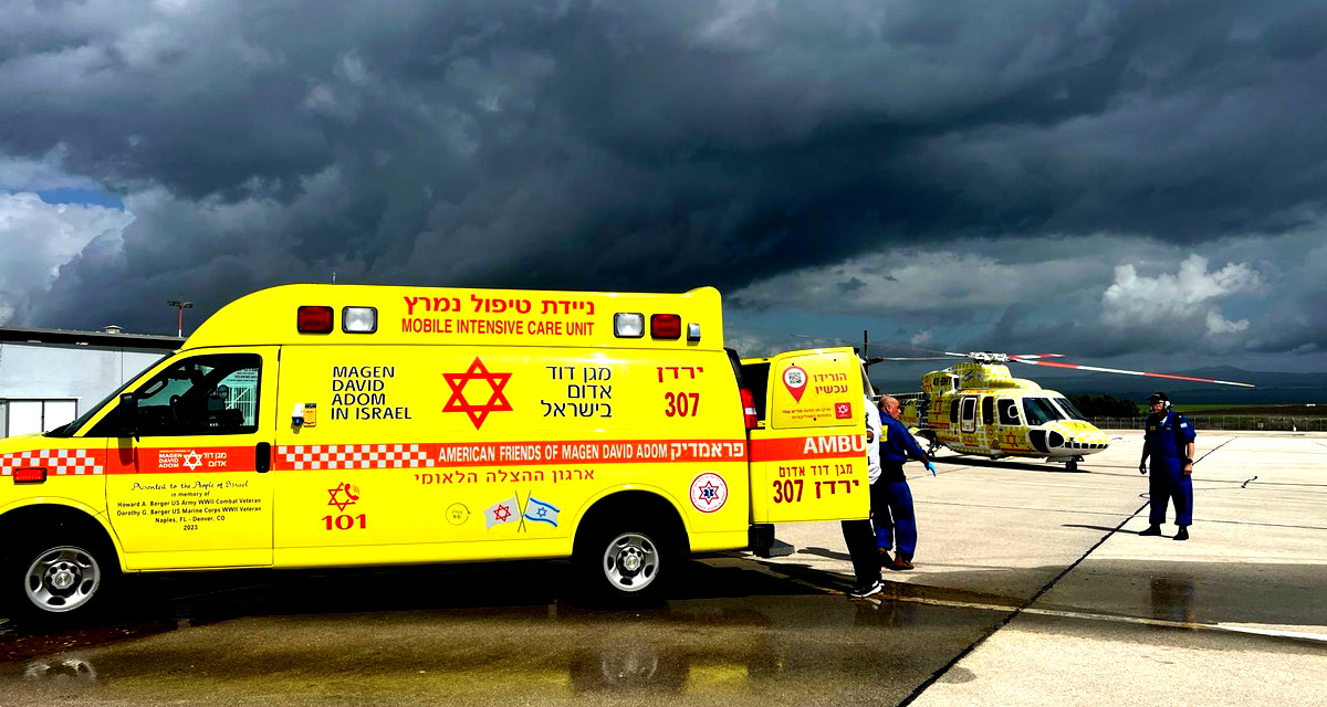 أربع إصابات متفاوتة من جرّاء حادث طرق وقع بين مركبتين على شارع 91 شماليّ البلاد