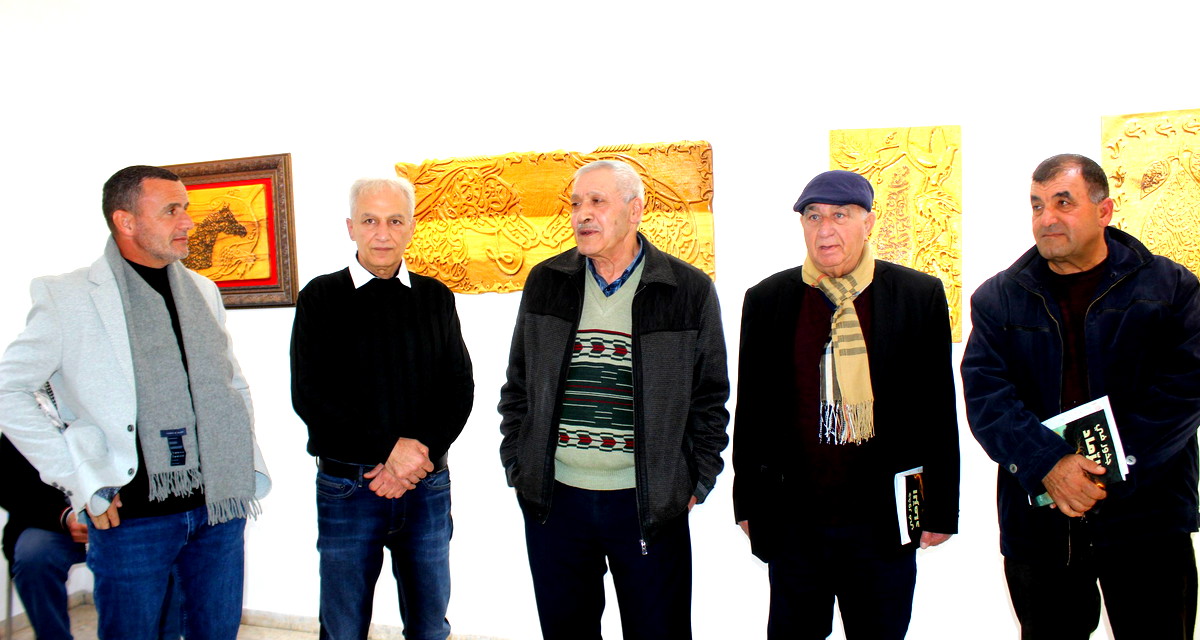 معرض عاشق الحرف للمبدع الخطاط كامل قدورة في سخنين