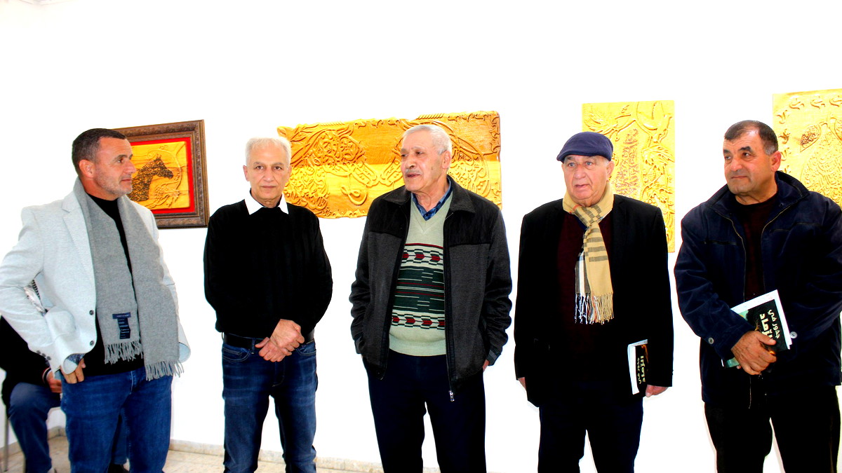 معرض عاشق الحرف للمبدع الخطاط كامل قدورة في سخنين