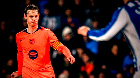 برشلونة يسقط أمام ريال سوسيداد ويخسر لأول مرة في الدوري منذ الكلاسيكو