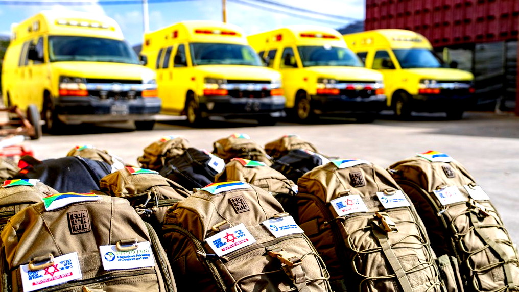 نقل 5 سيارات إسعاف من "نجمة داود الحمراء" إلى القرى الدرزية في جنوب سوريا