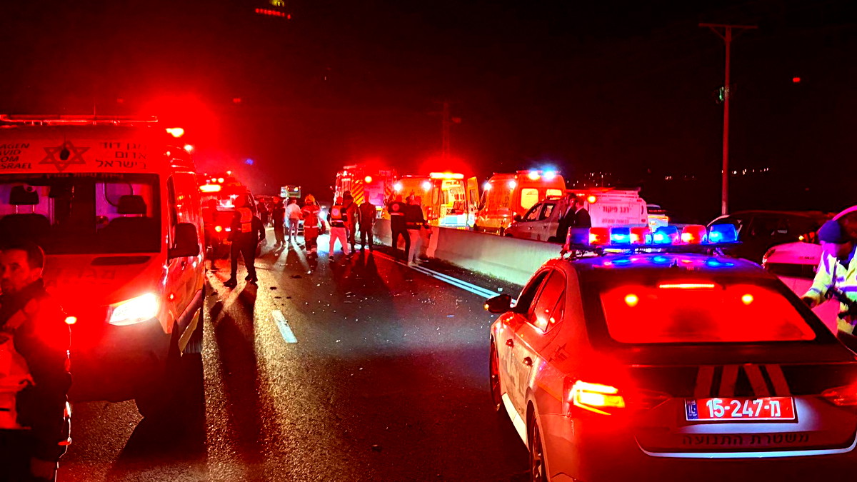 مصرع شاب واصابة 5 اخرين بجراح خطيرة ومتوسطة في حادث طرق على شارع 65 قرب العفولة