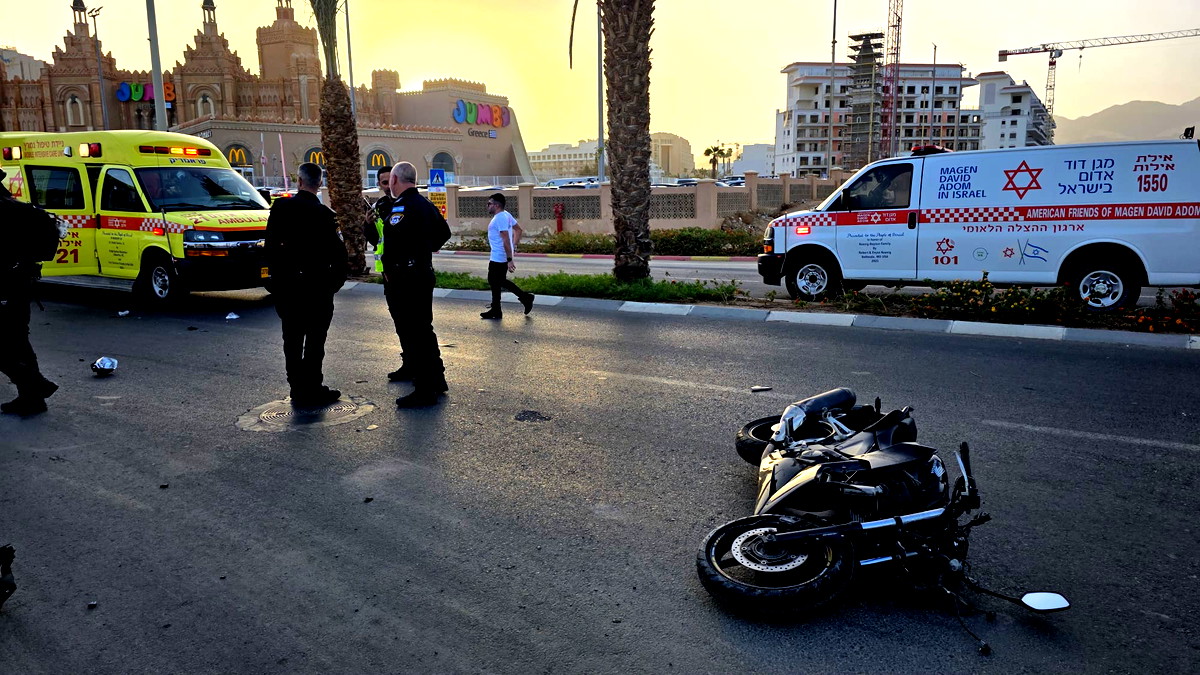 مصرع شاب (25 عامًا) إثر انزلاق دراجة نارية في إيلات