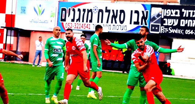 اخاء الناصرة يدرك التعادل مع بلدي عرابة بالدقيقة 99  