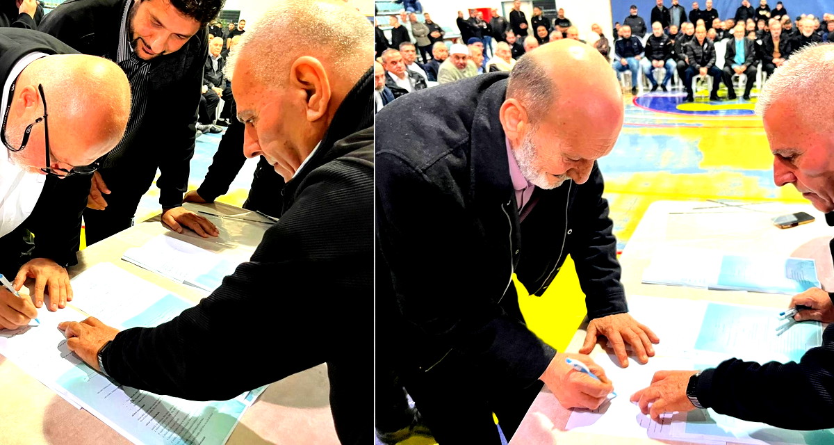 بأجواء من الحب والتسامح: عقد راية الصلح بين عائلتي كيال ورباح في جديدة المكر