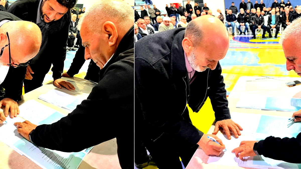 بأجواء من الحب والتسامح: عقد راية الصلح بين عائلتي كيال ورباح في جديدة المكر