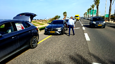 رفضاُ للعنف وتفاقم الجريمة في المجتمع العربي - قافلة سيارات تنطلق نحو القدس 