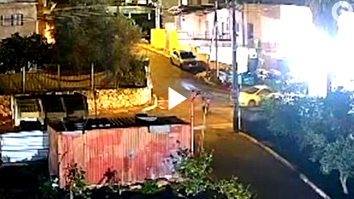 فيديو - اعتقال شاب من عيلوط بشبهة دهس فتى قاصر 