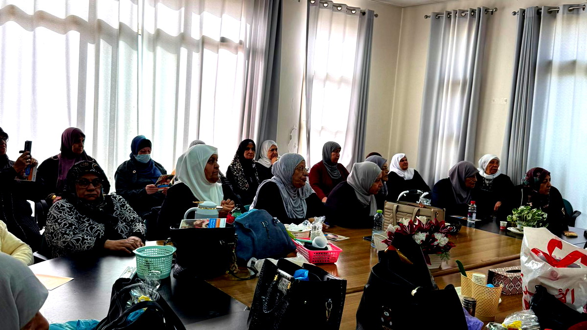 بلدية كفر قرع تحتفي بقدوم شهر رمضان بيوم صحة في بيت المسن