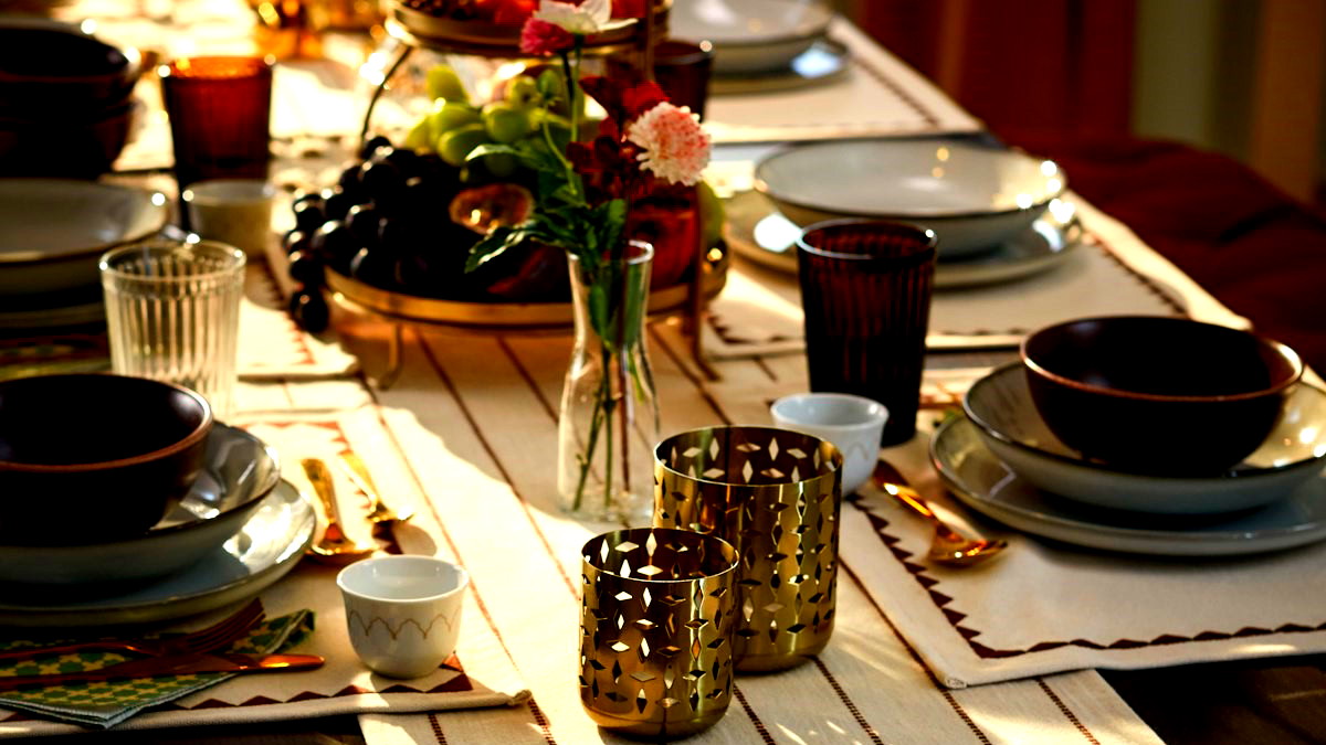 شهر رمضان مع مجموعة GOKVÄLLÅ من إيكيا