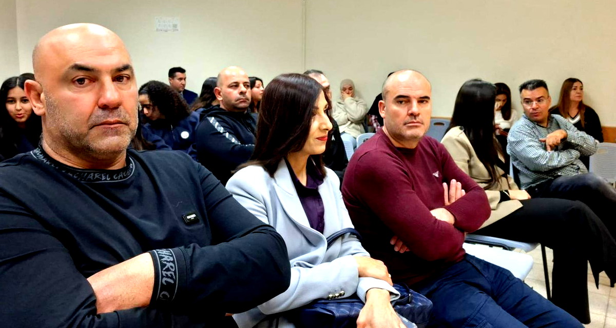 مركز مساواة يرافق أهالي وطلاب مدرسة ابن خلدون في سخنين باعقاب الاعتداء العنصري عليهم