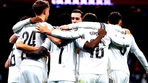 في غياب كيليان مبابي.. ريال مدريد يمطر شباك سوسيداد ويتصدر الليغا مؤقتاً