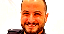 مصرع الشرطي أنطوان شحادة من كفرياسيف في حادث طرق بين دراجة نارية وسيارة قرب مفترق ياغور 