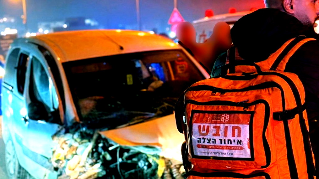 شارع 61: إصابات متوسطة إثر حادث طرق قرب باقة الغربية