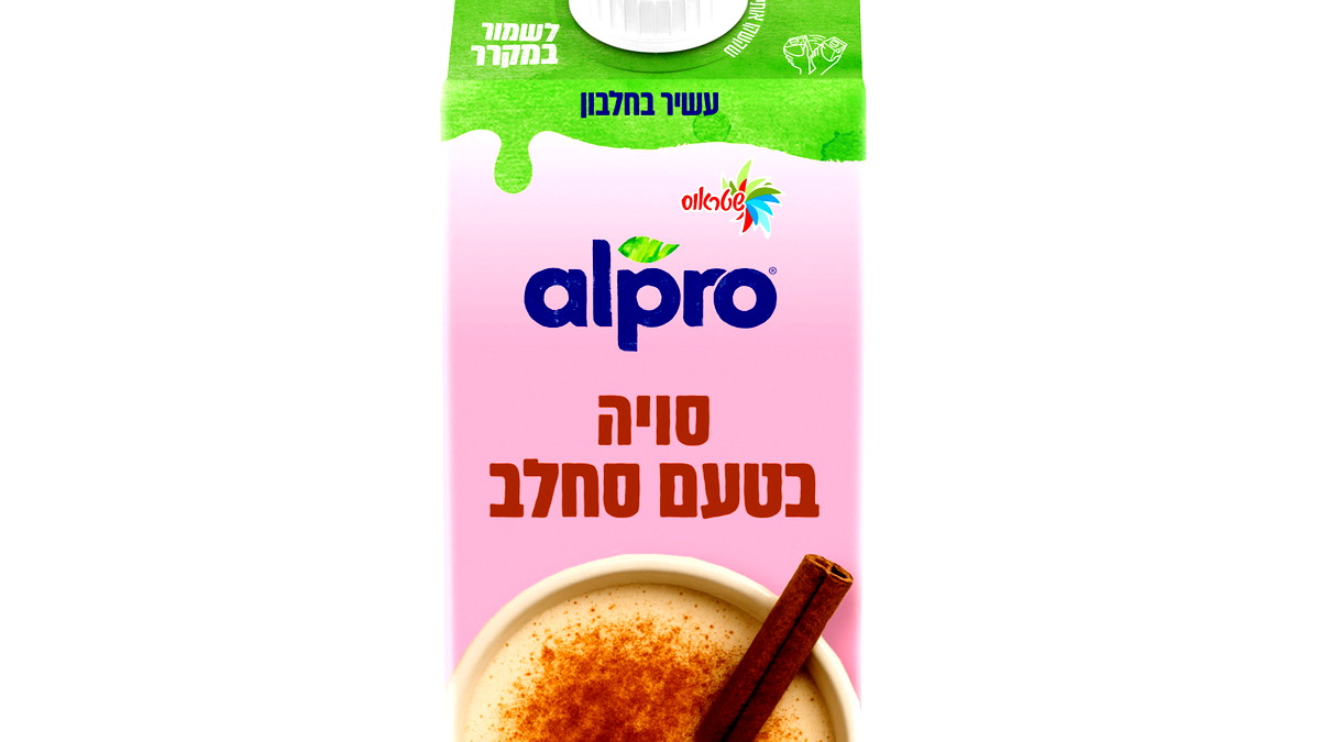 ALPRO: مشروب صويا مبرّد بطعم السحلب إصدار خاص لفصل الشتاء