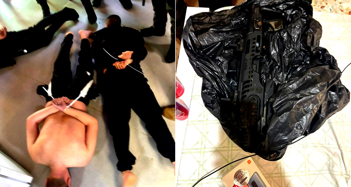 الطيبة: ضبط أسلحة واعتقال 5 أشخاص