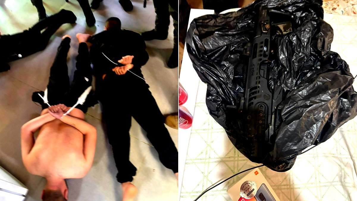 الطيبة: ضبط أسلحة واعتقال 5 أشخاص