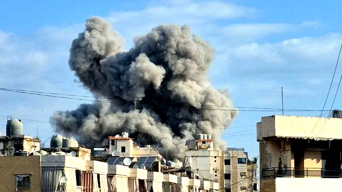 قصف اسرائيلي يستهدف الضاحية الجنوبية لبيروت