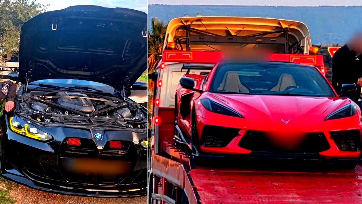 إحباط "استعراض متهور" للمركبات قرب سجن تسلمون احتفالاً بالإفراج عن سجين من كفركنا