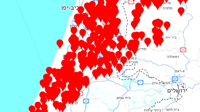 للمرة الثالثة خلال ساعات.. صفارات الإنذار تدوي في المركز بعد رصد إطلاق صواريخ من إيران