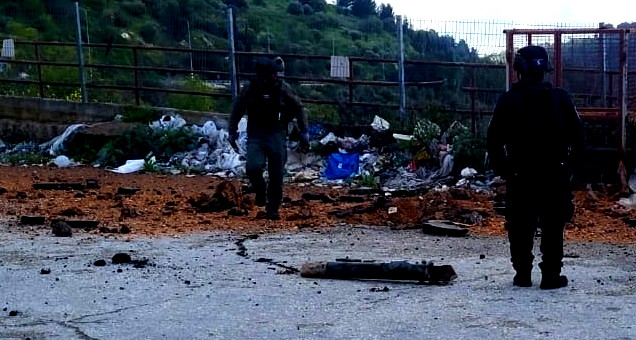 العثور على شظايا صاروخ بالجليل الأعلى دون تسجيل إصابات 