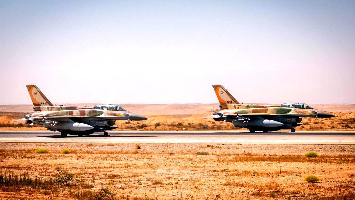 الجيش الإسرائيلي يعلن هجومه على غرفة القيادة التابع لسلاح الجو في الحرس الثوري