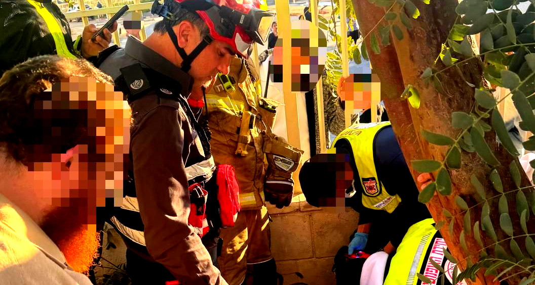 كريات ملاخي: إنقاذ شخص علق داخل بئر بعمق 6 أمتار وحالته متوسطة