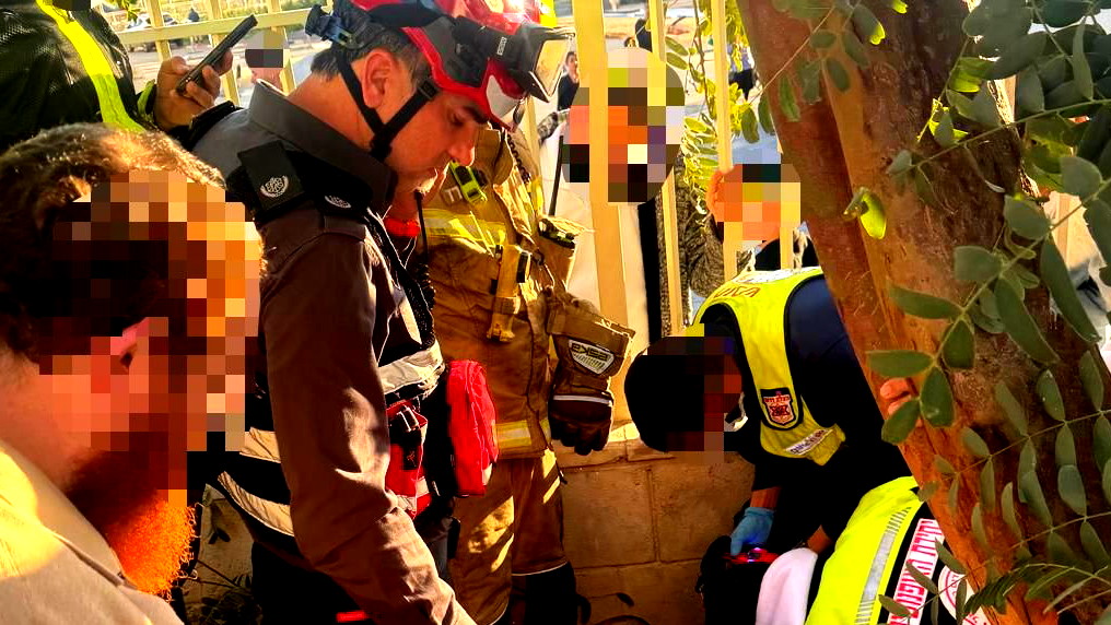 كريات ملاخي: إنقاذ شخص علق داخل بئر بعمق 6 أمتار وحالته متوسطة