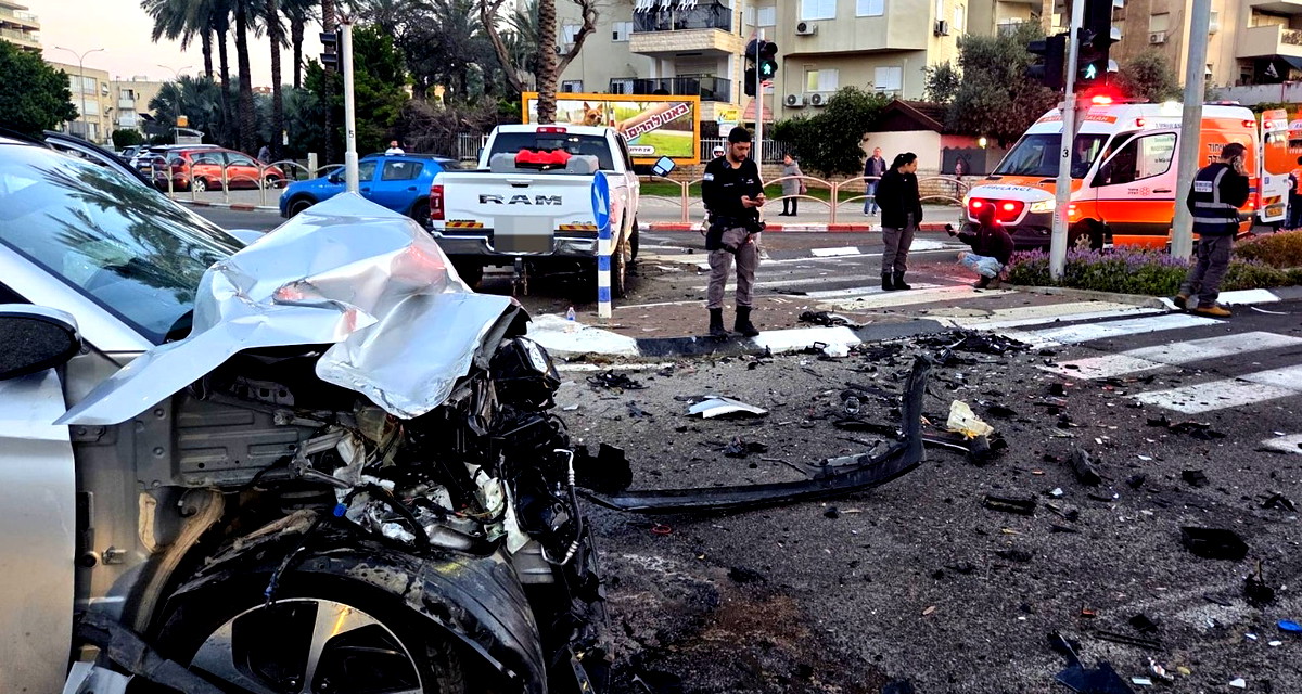 كريات موتسكين: إصابة سائق بجروح متوسطة في حادث طرق تزامن مع انطلاق صافرات الإنذار