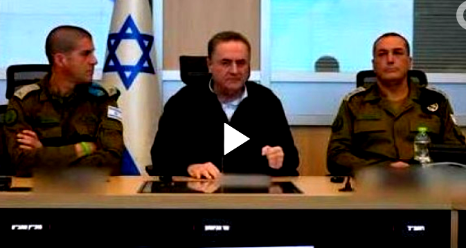 كاتس: "العملية في ايران ستستمر دون أي حد زمني , حتى نحقق جميع الأهداف ونقرر مسار الحملة" 