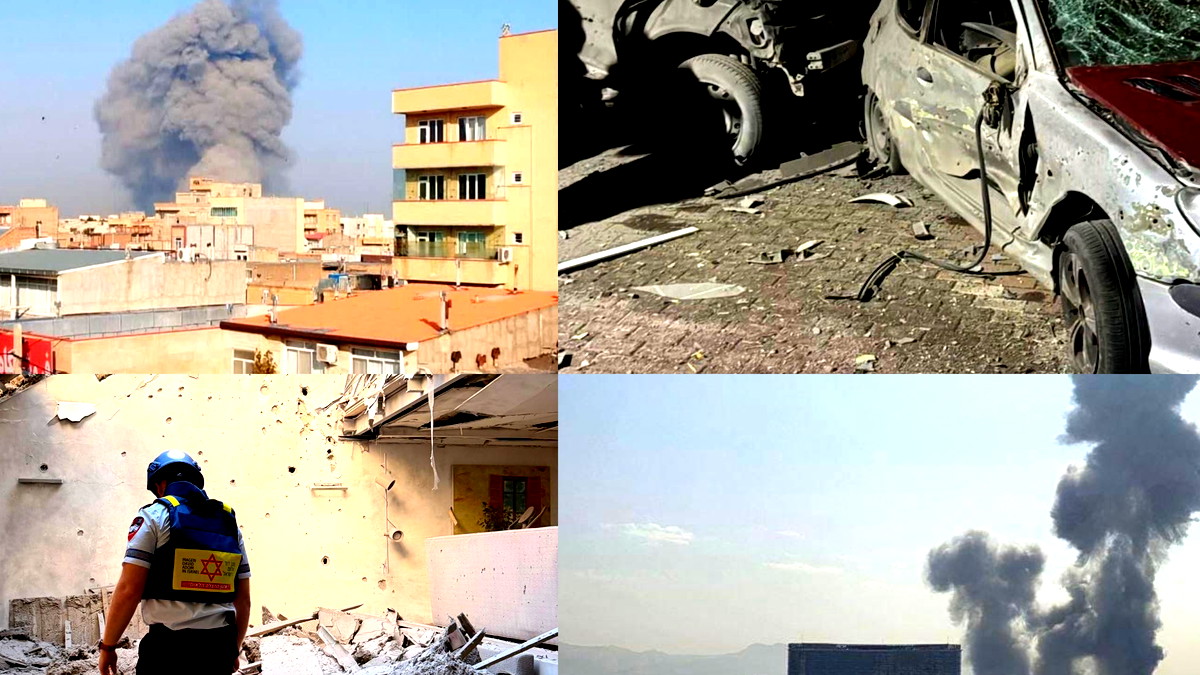 غارات إسرائيلية في إيران ولبنان وهجمات إيرانية مسيّرة واستهدافات من جنوب لبنان