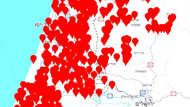 إسرائيل تشهد عشرات آلاف الإنذارات نتيجة إطلاق صواريخ وطائرات مسيّرة من إيران ولبنان