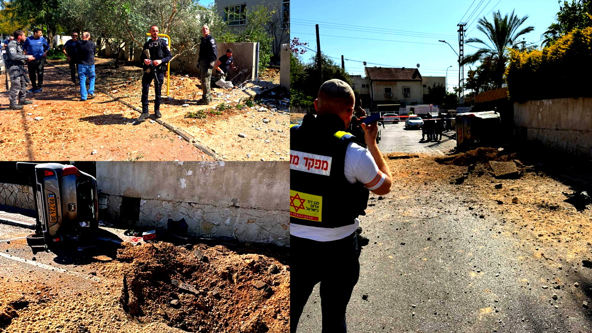 إثر إطلاق رشقة صاروخية من إيران| أضرار هائلة عقب سقوط شظايا في بلدات المركز... لم يُبلغ عن إصابات 