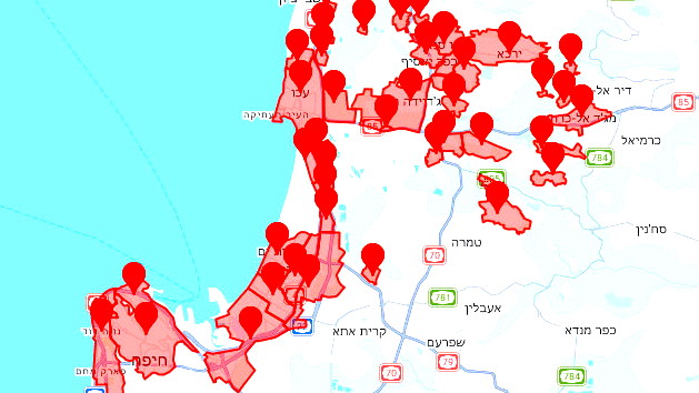 صفارات الإنذار تدوي في مناطق واسعة بالشمال بعد إطلاق صواريخ من إيران