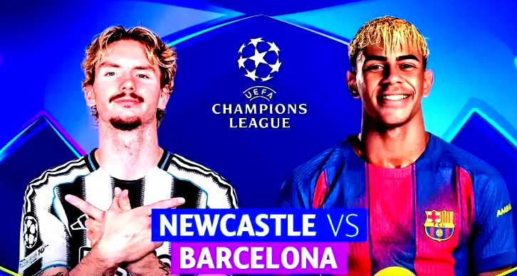 الليلة - مواجهة نارية بين برشلونة ونيوكاسل  