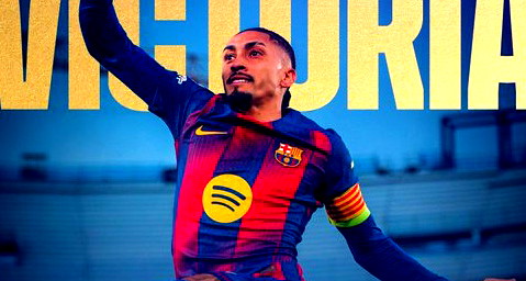 رافينيا يقود برشلونة لافتراس نيوكاسل وبلوغ ربع نهائي دوري الأبطال 