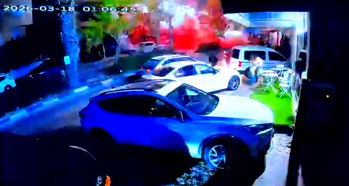 إصابات وأضرار إثر سقوط شظايا صواريخ إيرانية في 4 مواقع بمدينة كفر قاسم