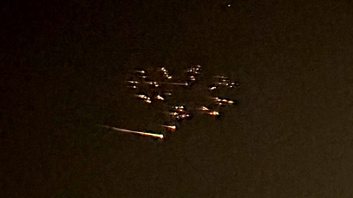 الجيش الإسرائيلي يكشف عدد الصواريخ التي أطلقتها إيران نحو إسرائيل